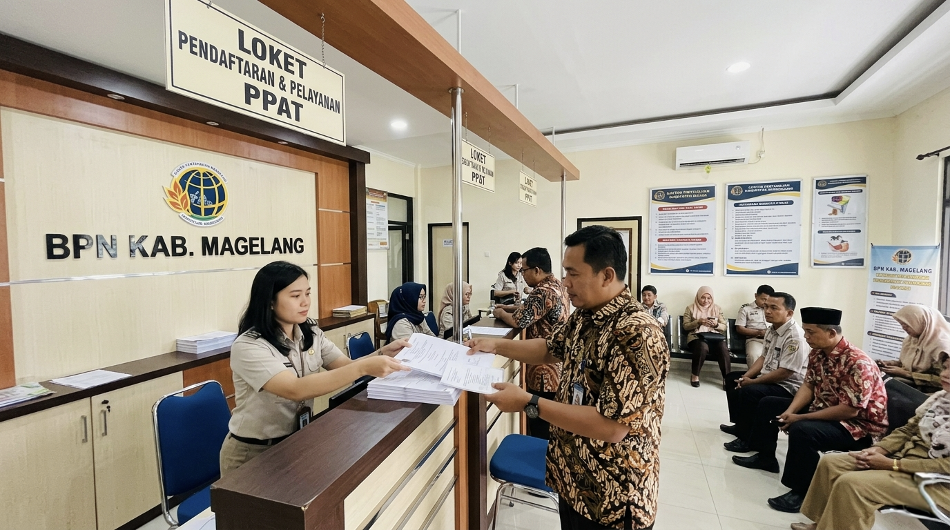 1. Pengajuan via Loket/PPAT